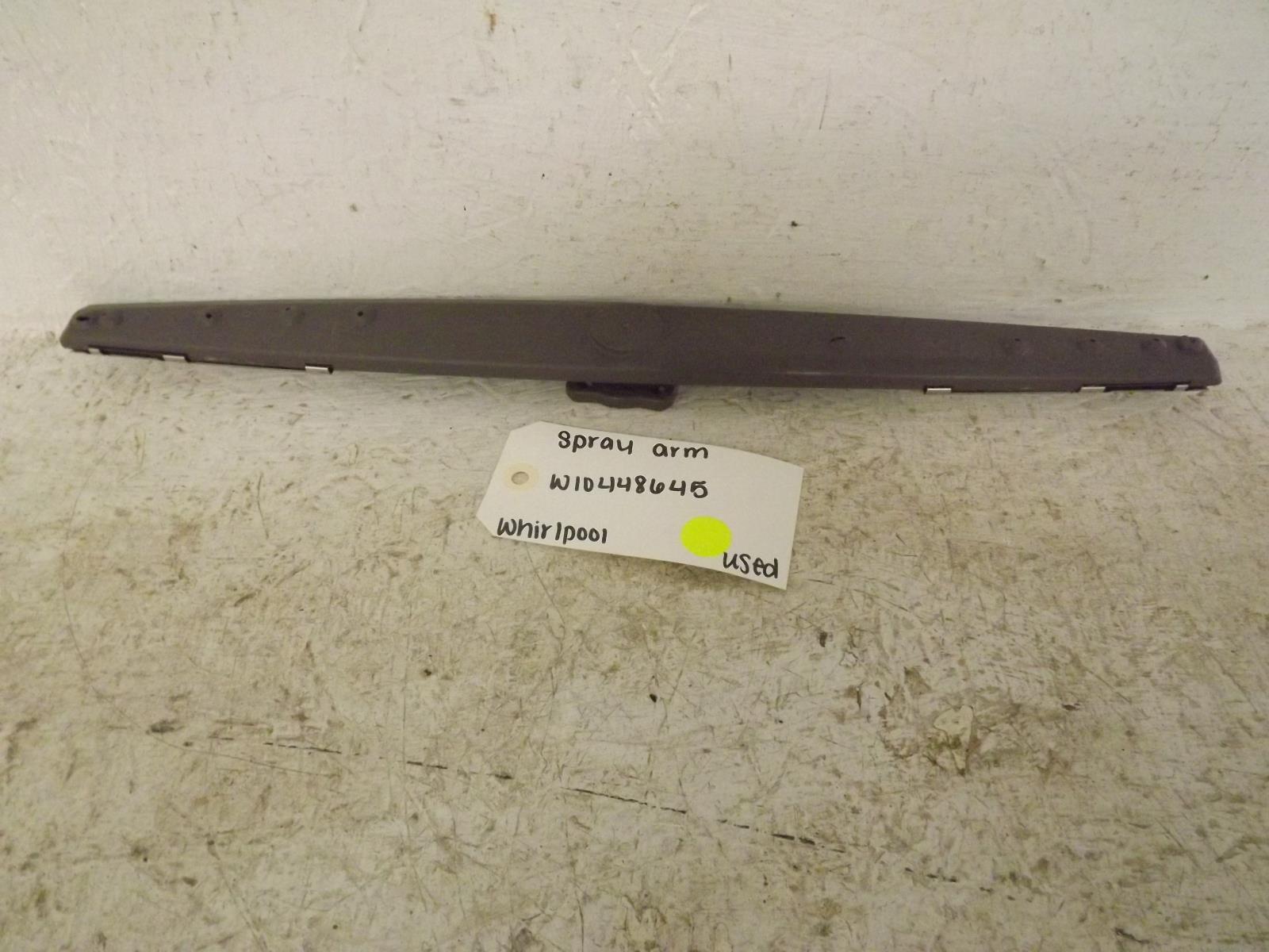 Whirlpool Dishwasher W10448645 Spray Arm Used Whirlpool Dishwasher W10448645 Spray Arm Used
